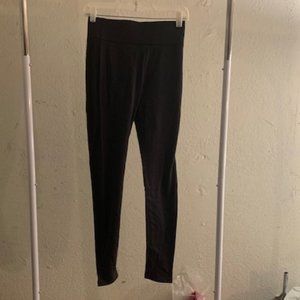 Regna X Women's Black High Rise Full Length Leggings Medium NWT
